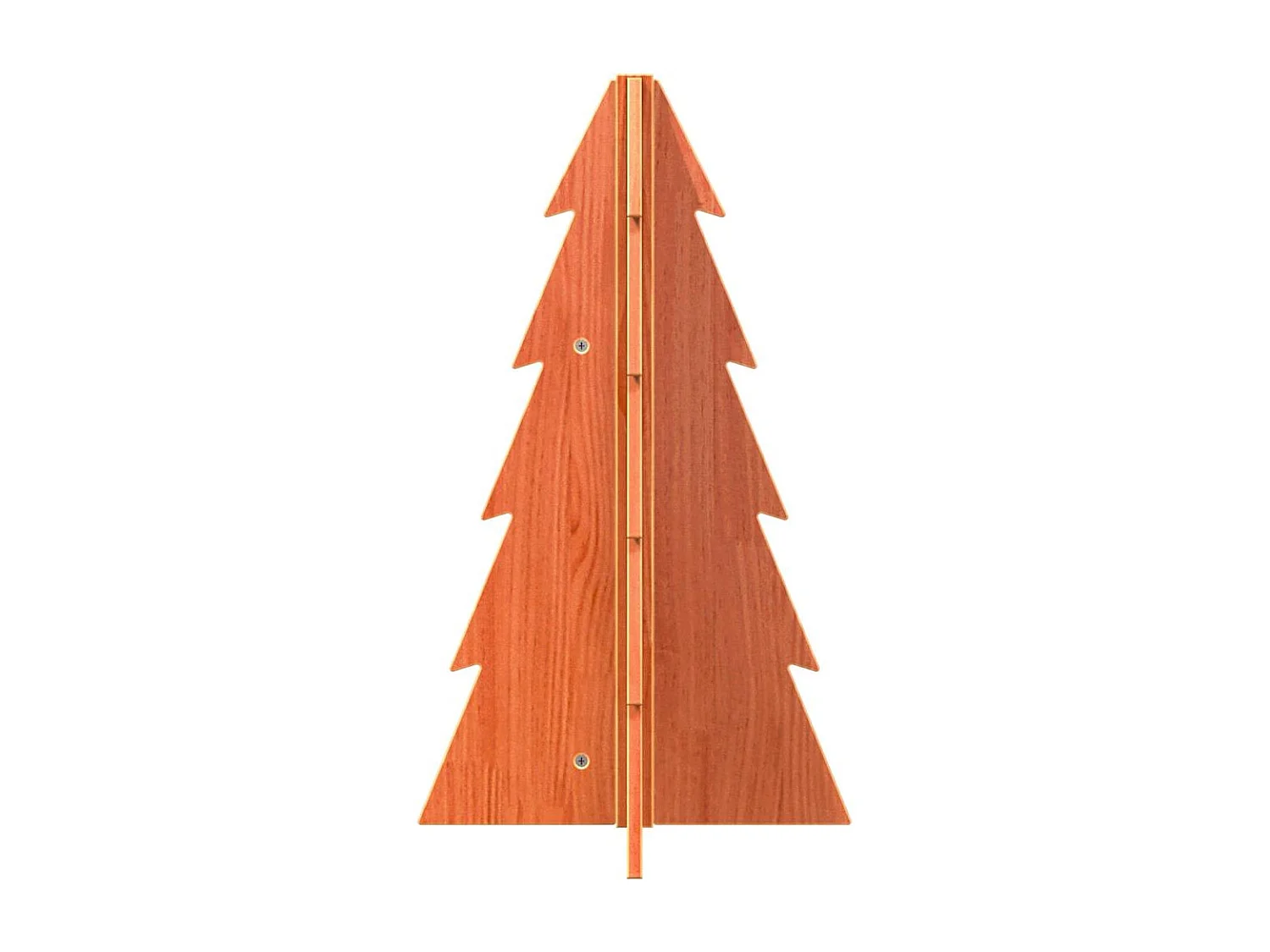 Albero di Natale in legno per decorazione 69,5 cm in legno massello di pino