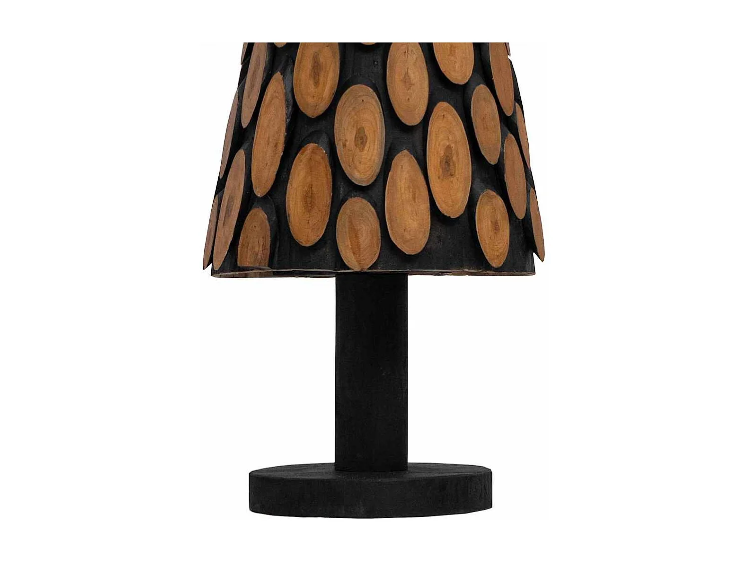 Kerstboom met standaard Bruin 150 cm Massief teakhout