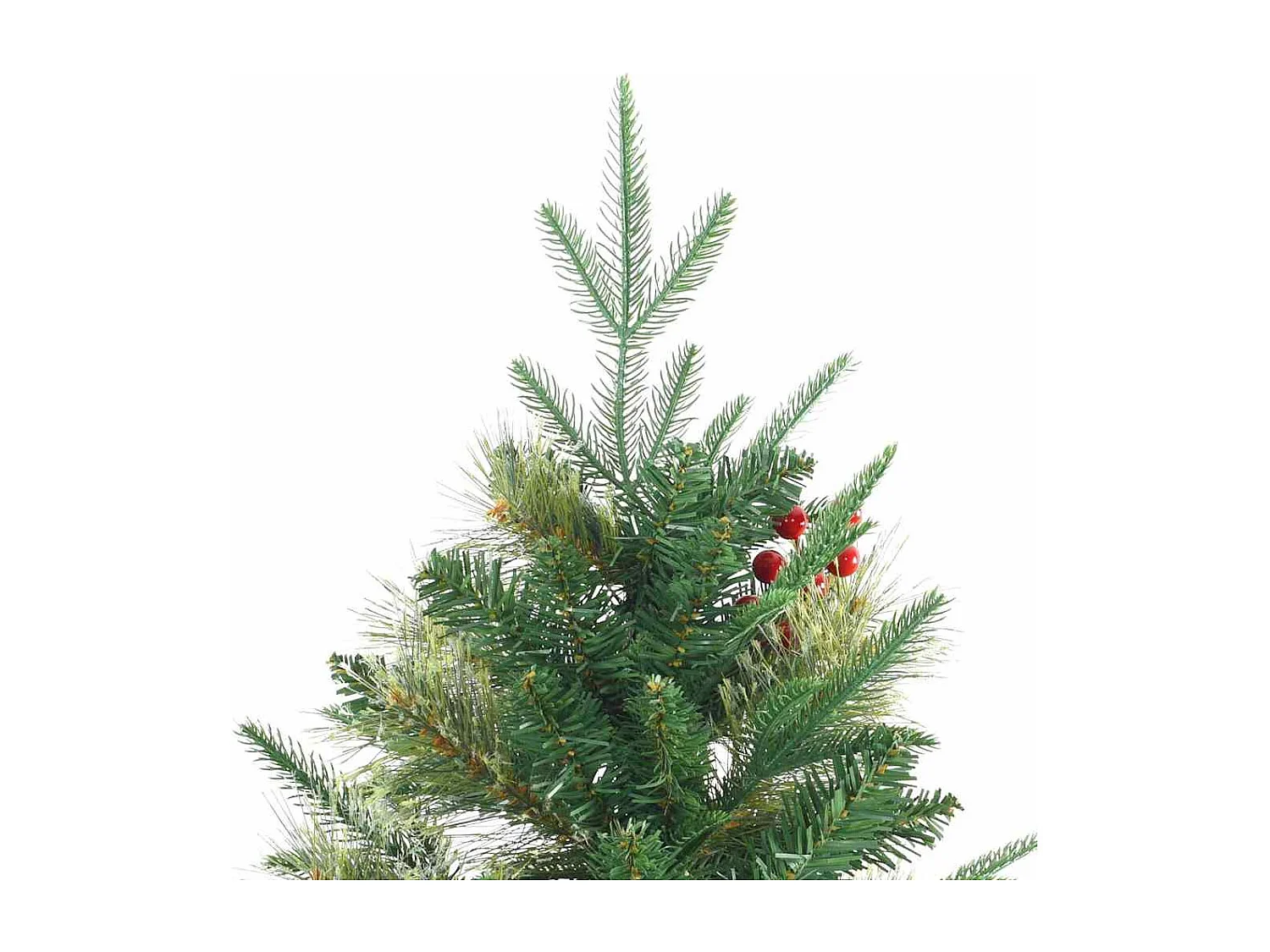 Kunstkerstboom met scharnierende takken Groen 180 cm