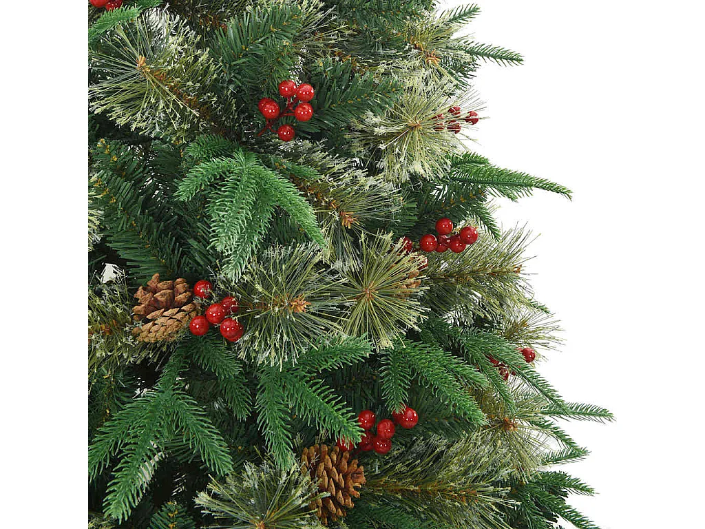 Kunstkerstboom met scharnierende takken Groen 180 cm