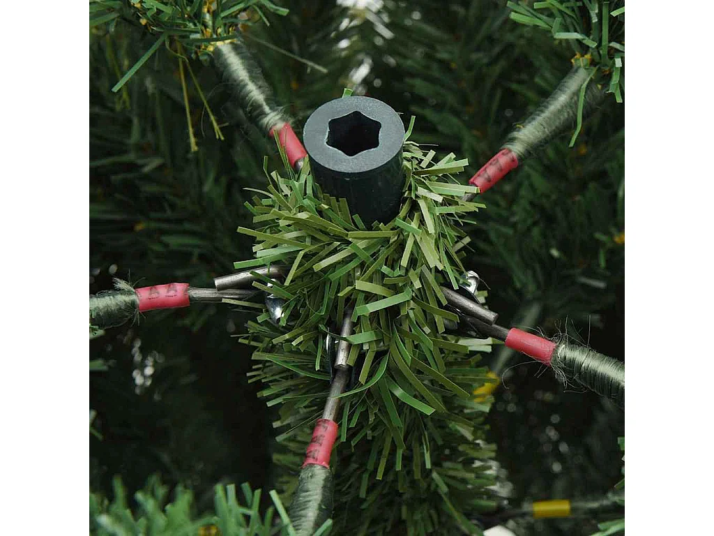 Kunstkerstboom met scharnierende takken Groen 180 cm