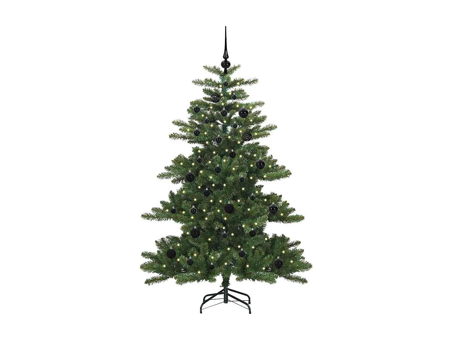 Sapin de Noël Artificiel à Branches Articulées 150 cm PVC