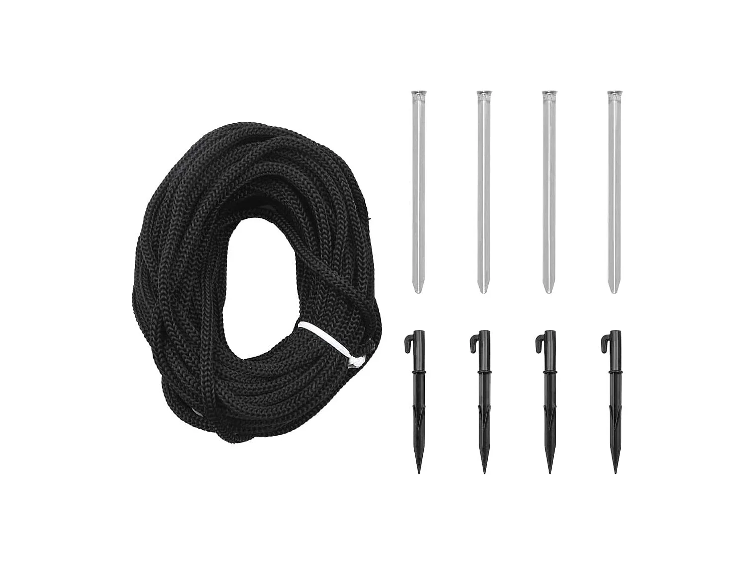 Arbre de Noël cône 732 LED Blanc froid 160x500 cm