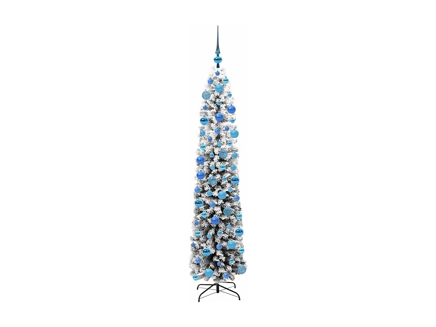 Sapin de Noël artificiel Vert 180 cm PVC et acier et plastique
