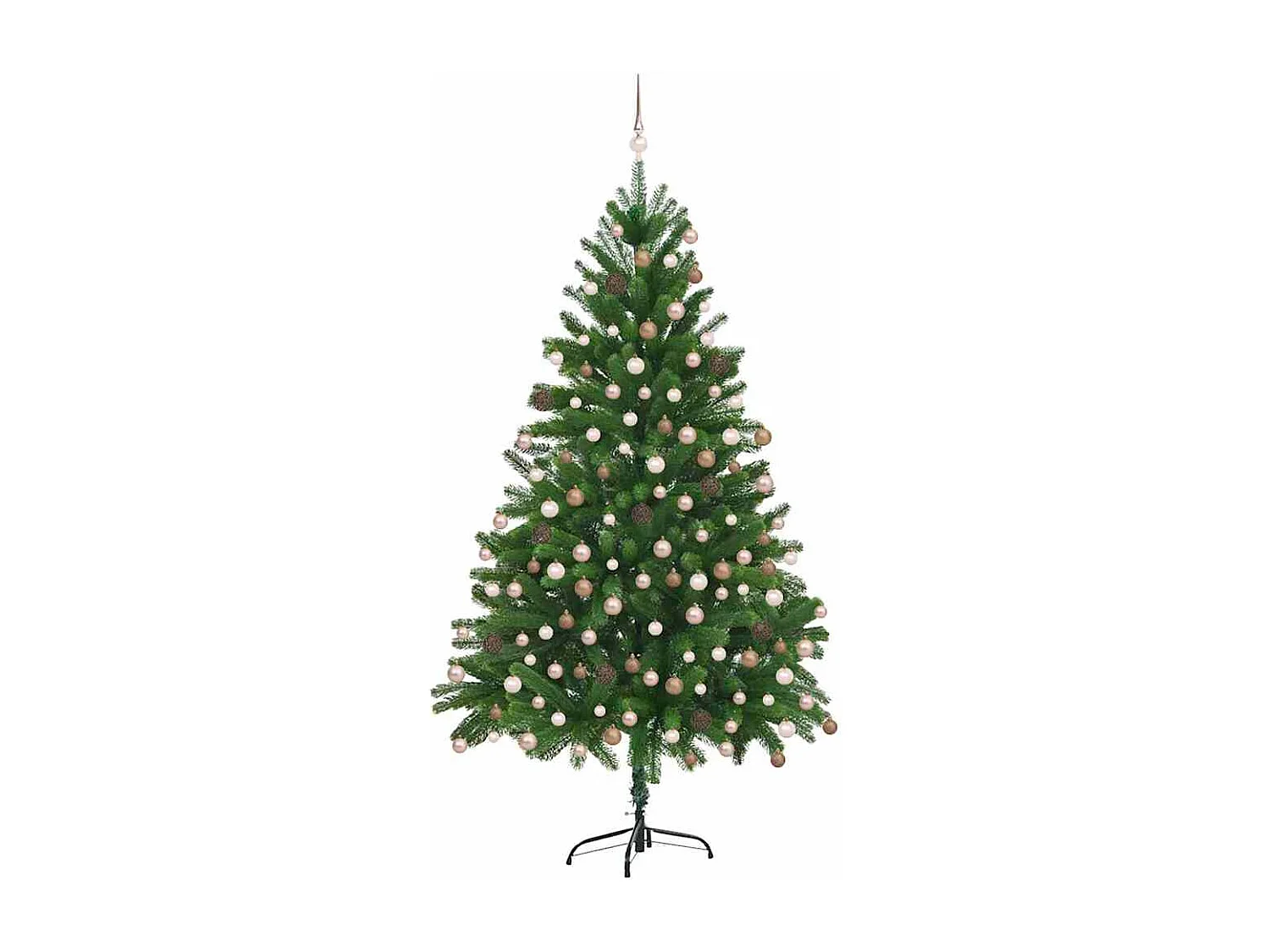 Sapin de Noël avec 300 LED avec support Vert 180 cm PE