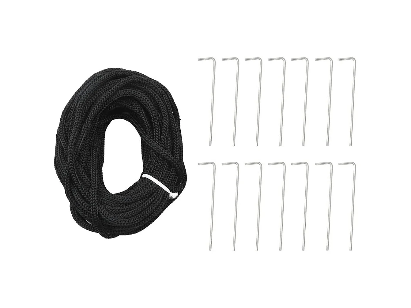 LED kerstboom op vlaggenmast 3000 LED's wit 800 cm