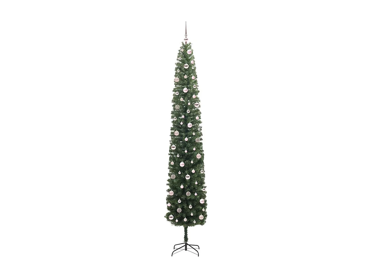 Sapin de Noël artificiel Vert 270 cm PVC et acier et plastique