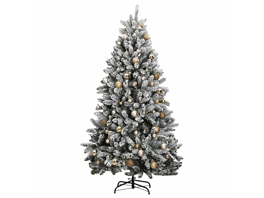 Sapin de Noël artificiel articulé 300 LED et boules 300 cm