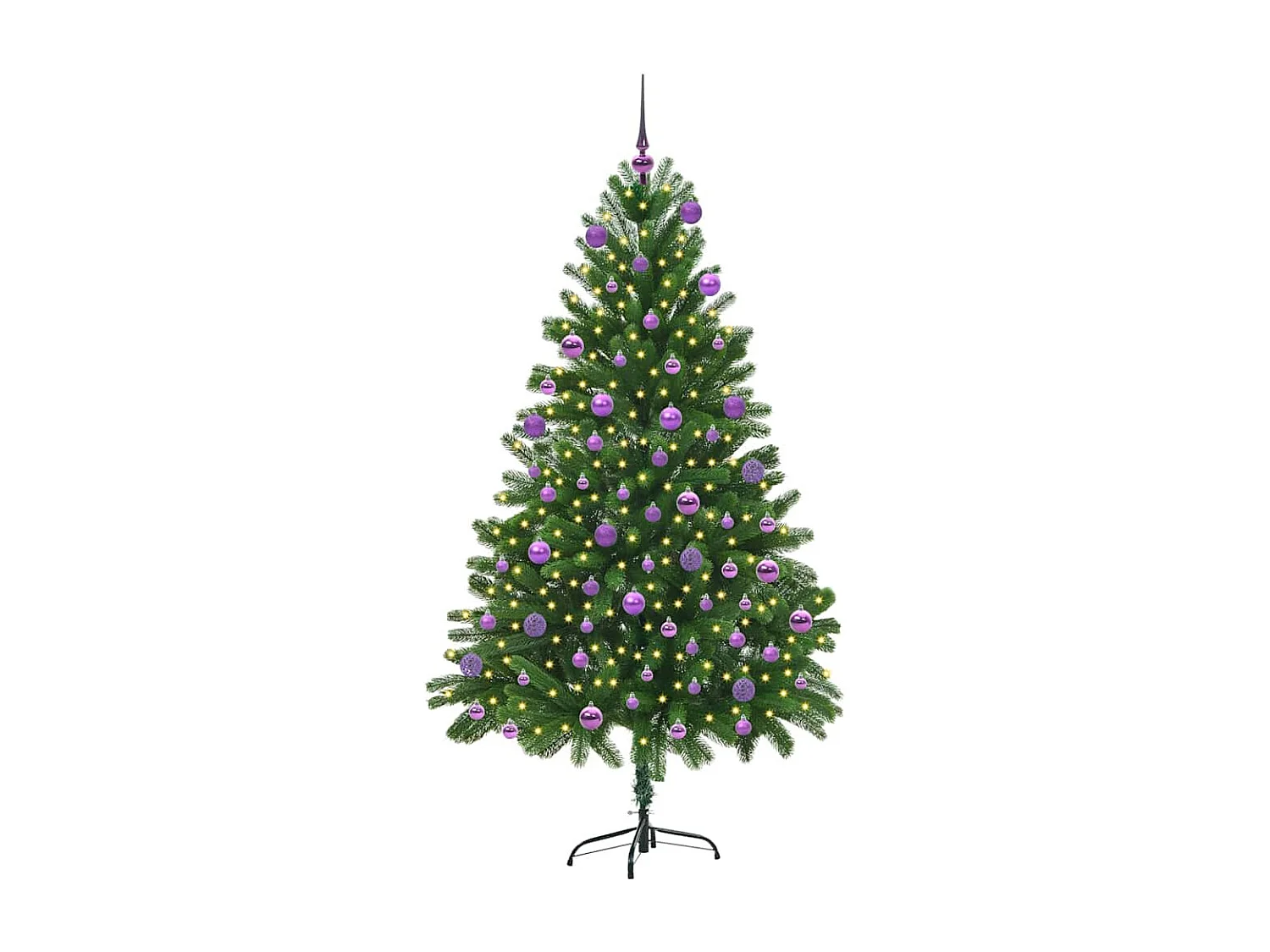 Kerstboom met 300 LED's met standaard Groen 180 cm PE