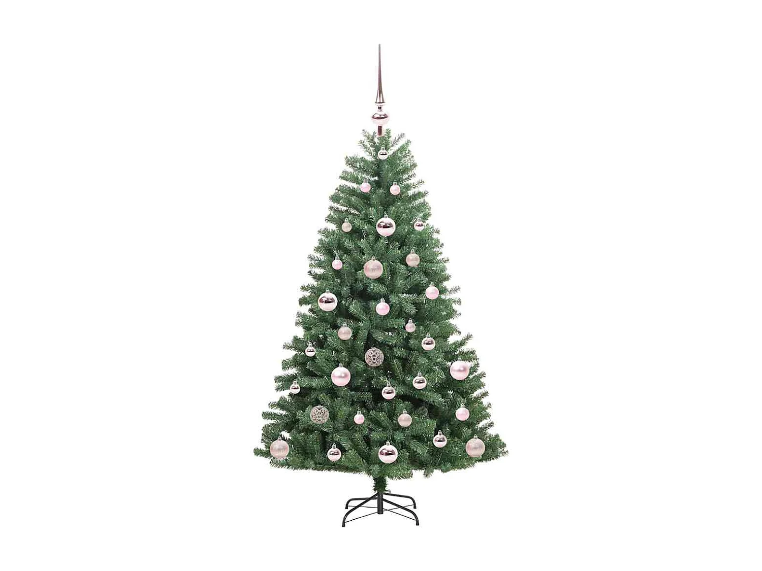 Kunstkerstboom met scharnierende takken Groen 120 cm