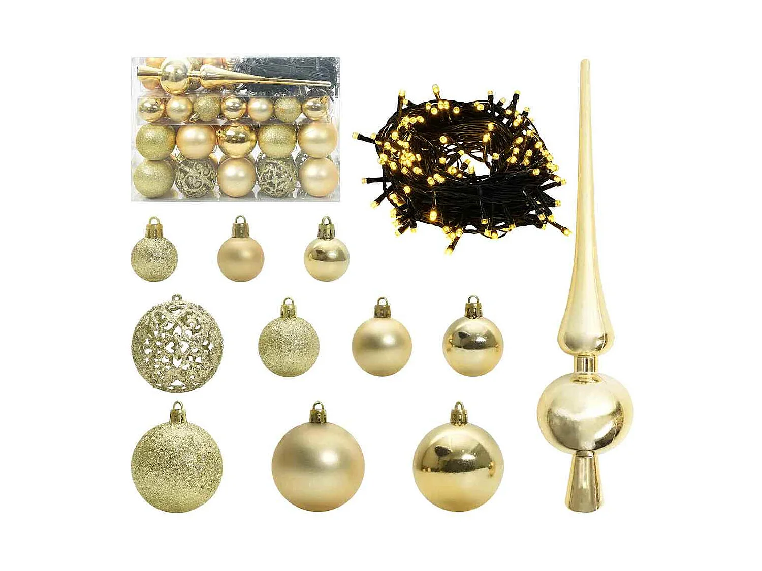 Künstlicher Weihnachtsbaum Grün 120 cm PVC, Metall und Kunststoff