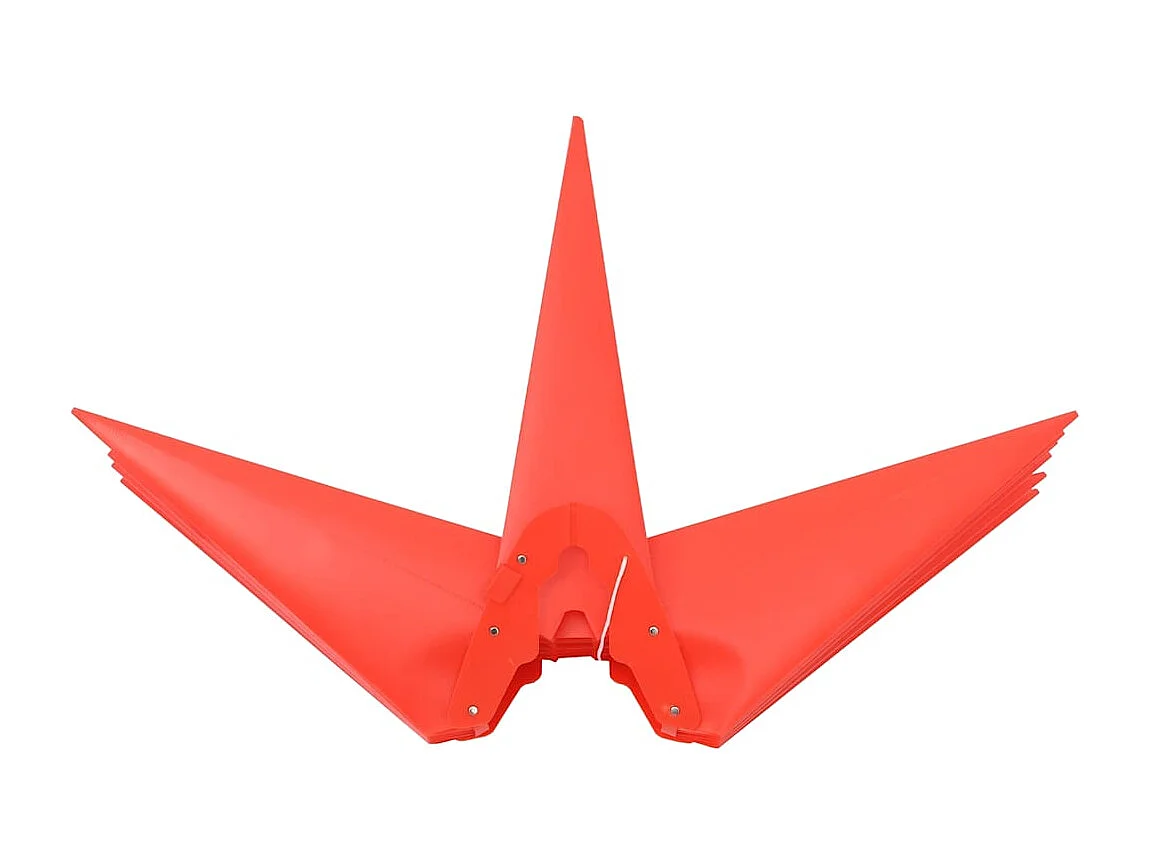 Lumière de Noël avec LED pliable rouge 57 cm