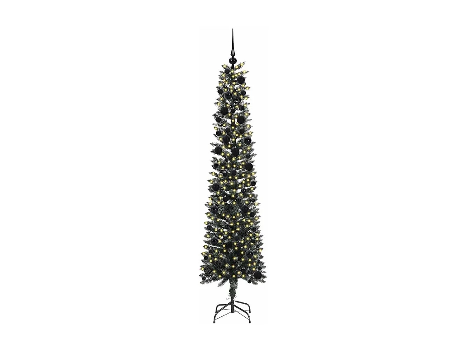 Kunstkerstboom met 300 LED's Groen 58 x 58 x 240 cm