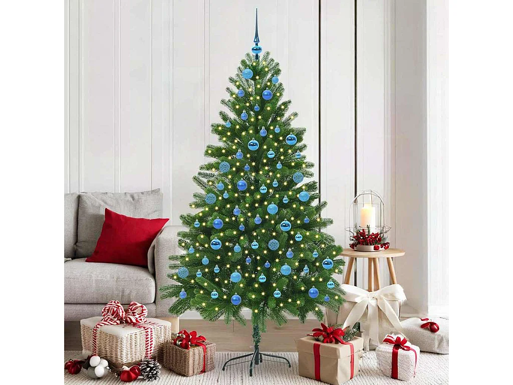 Kerstboom met 300 LED's met standaard Groen 180 cm PE