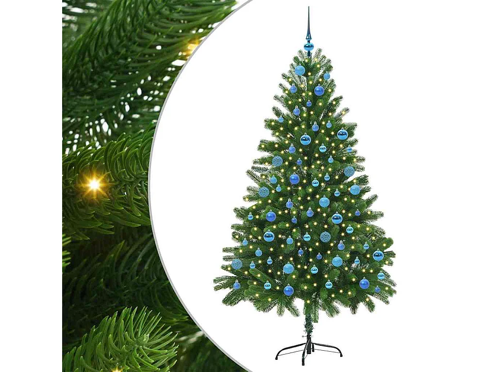 Kerstboom met 300 LED's met standaard Groen 180 cm PE