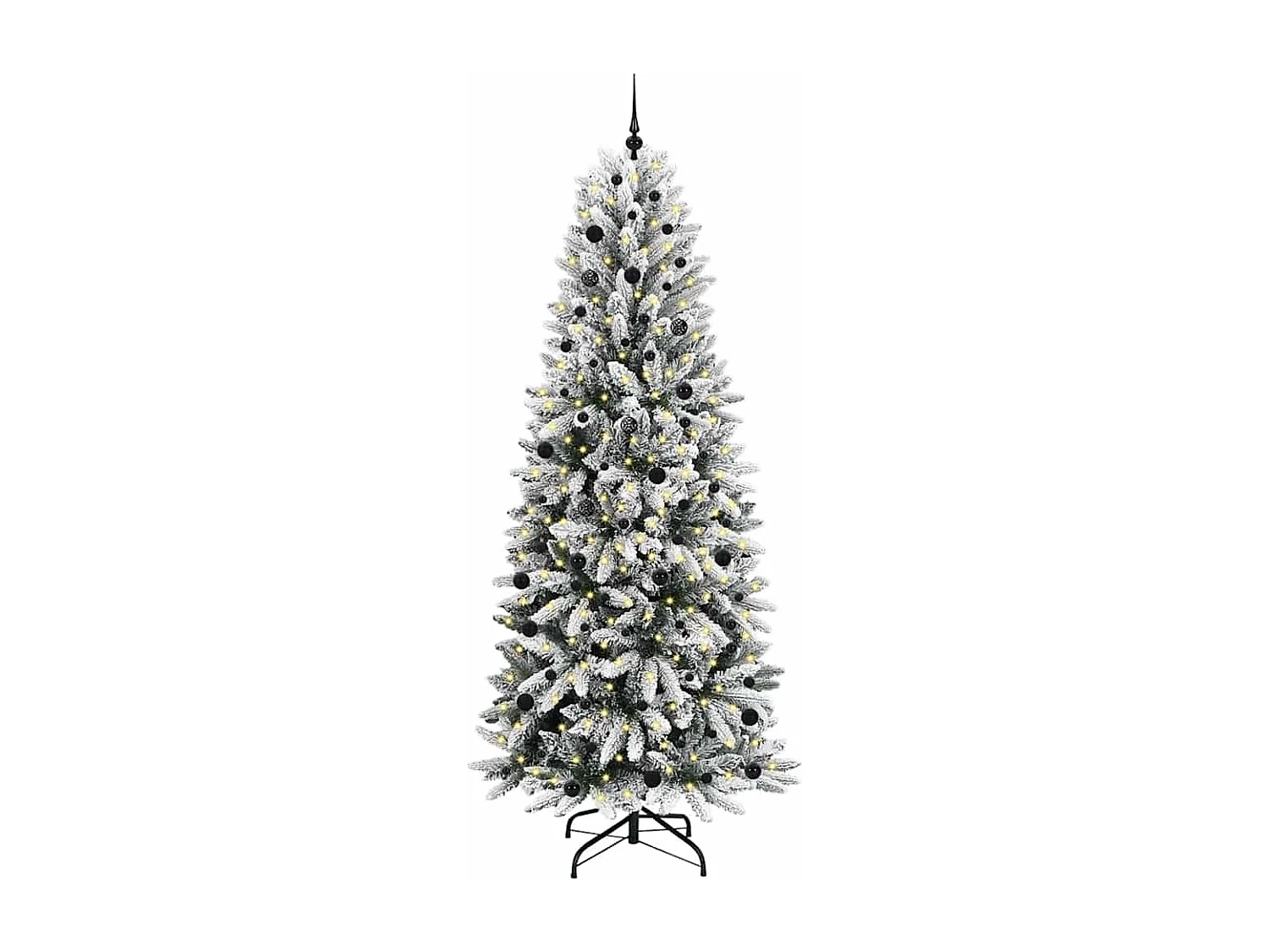 Albero di Natale artificiale con 300 LED Bianco 93 x 93 x 240 cm