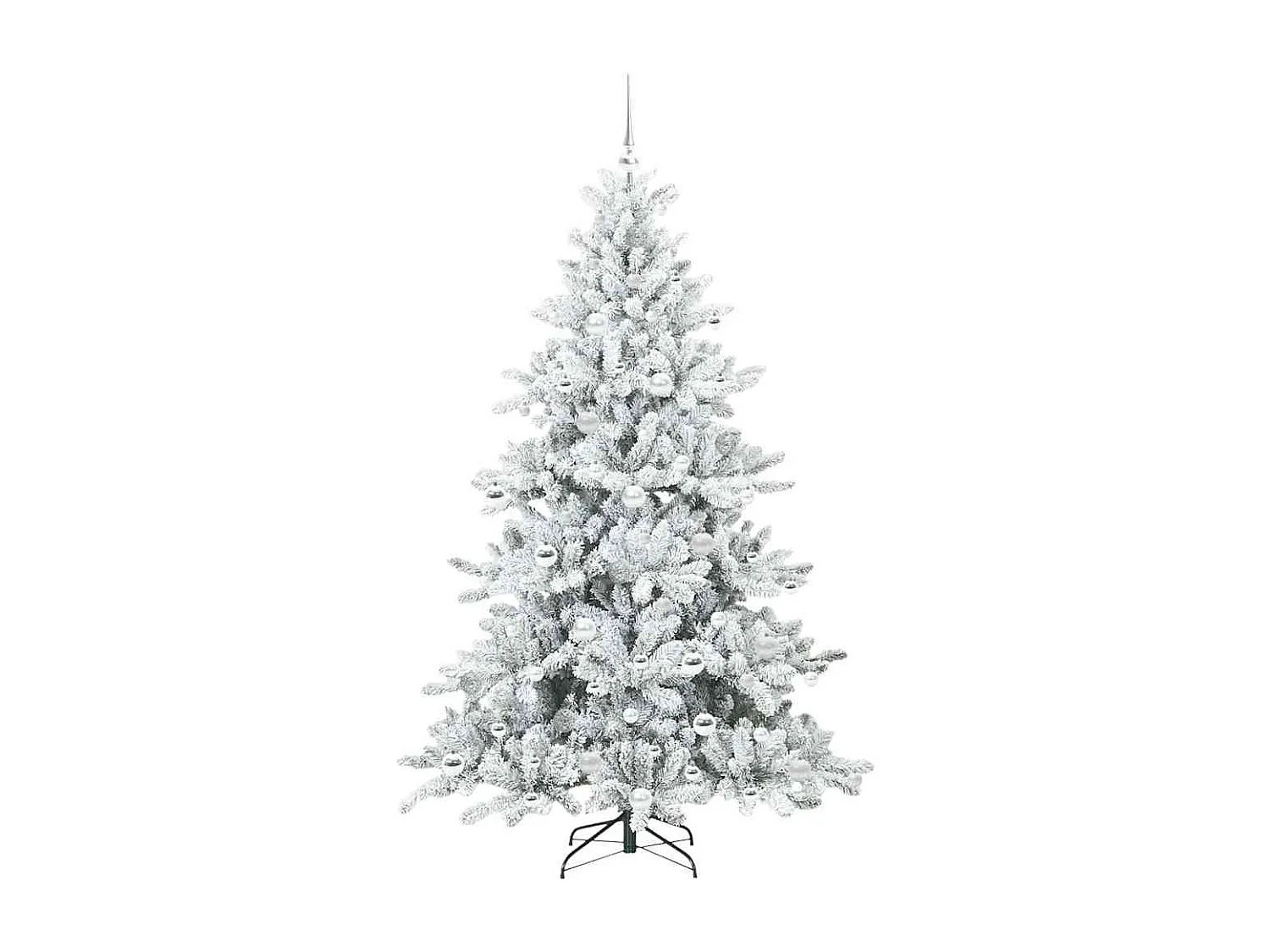 Sapin de Noël Artificiel à Branches Articulées 180 cm PVC