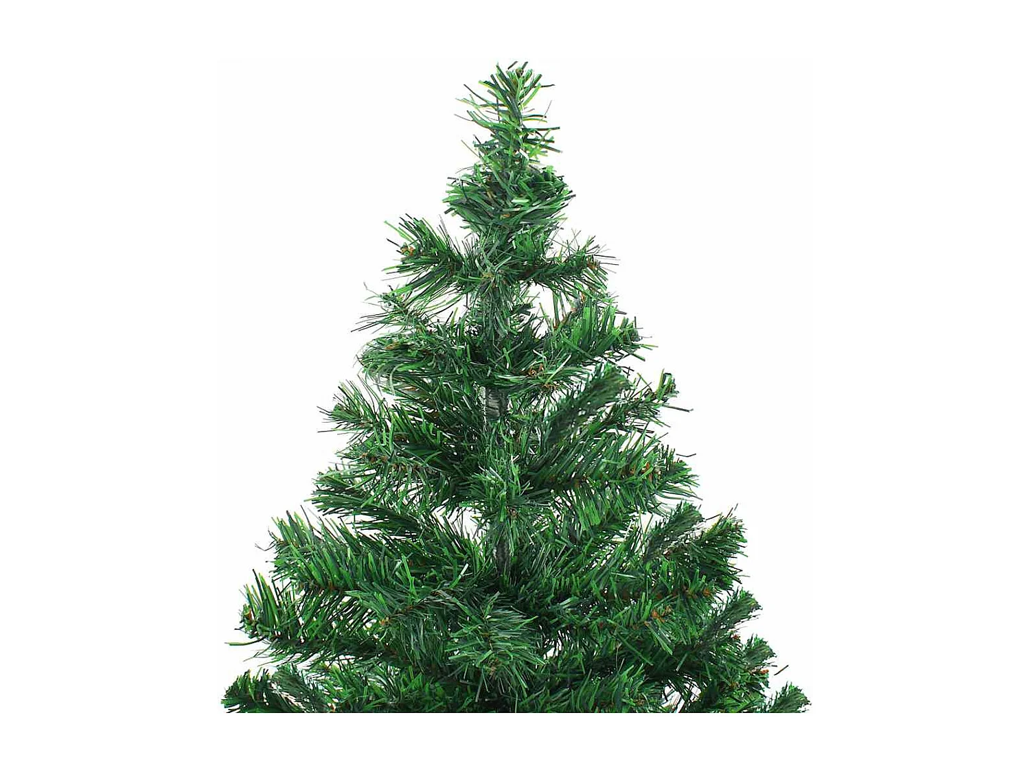 Albero di Natale artificiale preilluminato/palline 150 cm 380 rami