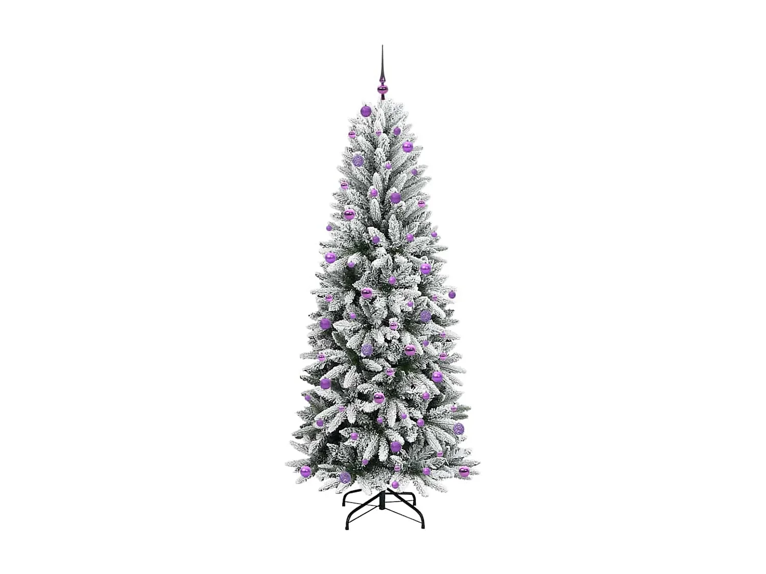 Künstlicher Weihnachtsbaum mit 300 LEDs Weiß 93 x 93 x 240 cm