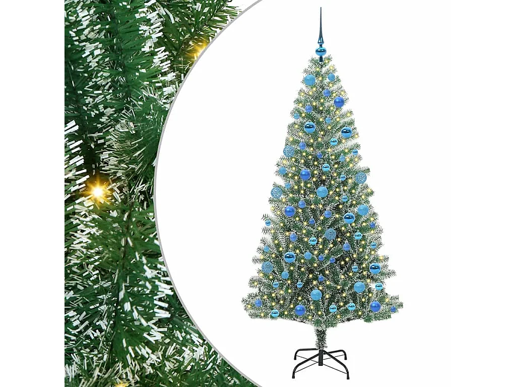 Sneeuwvlok Kunstkerstboom met LED-licht