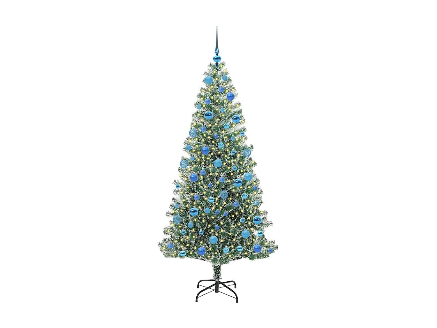 Sneeuwvlok Kunstkerstboom met LED-licht