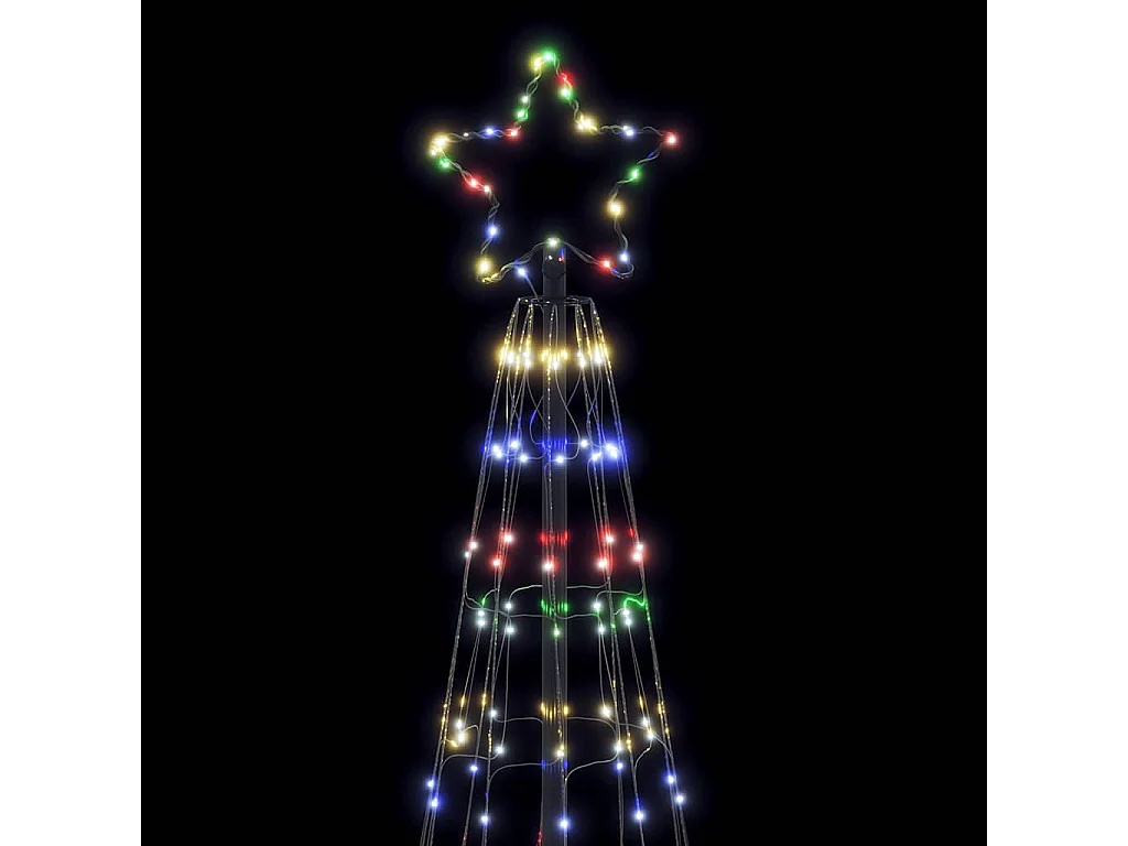 Sapin de Noël à LED 550 LED colorées 304 cm