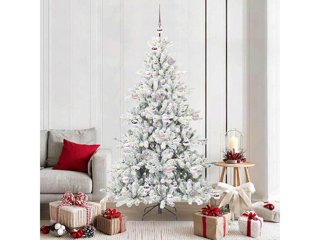 Kunstkerstboom met scharnierende takken 180 cm PVC