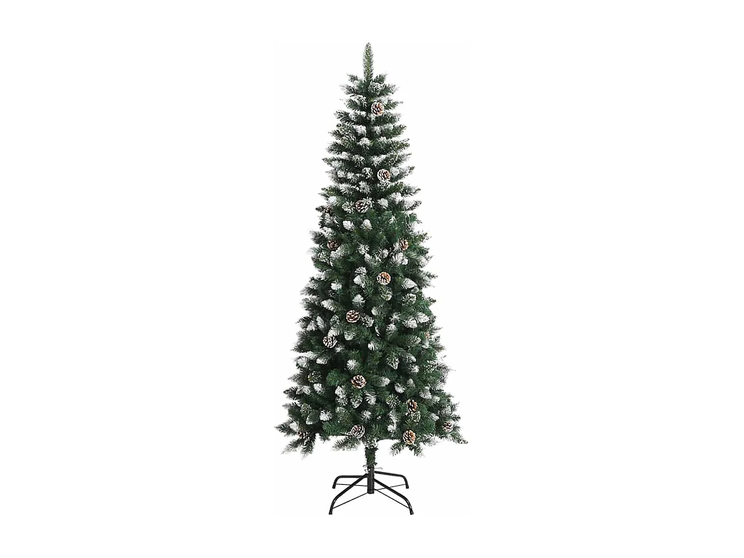 Albero di Natale artificiale con 300 LED Verde 76 x 76 x 180 cm
