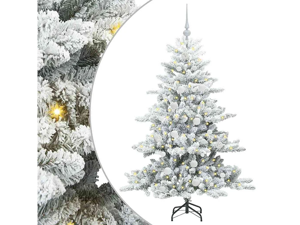 Sapin de Noël Artificiel à Branches Articulées 150 cm PVC