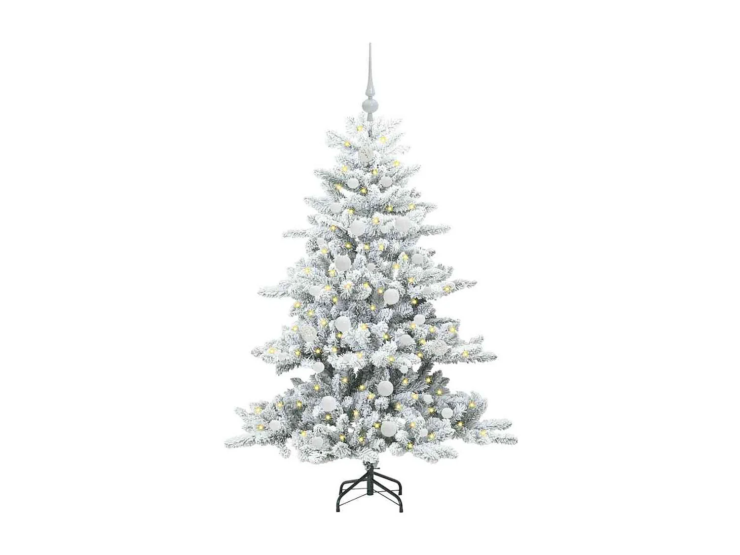 Kunstkerstboom met scharnierende takken 150 cm PVC