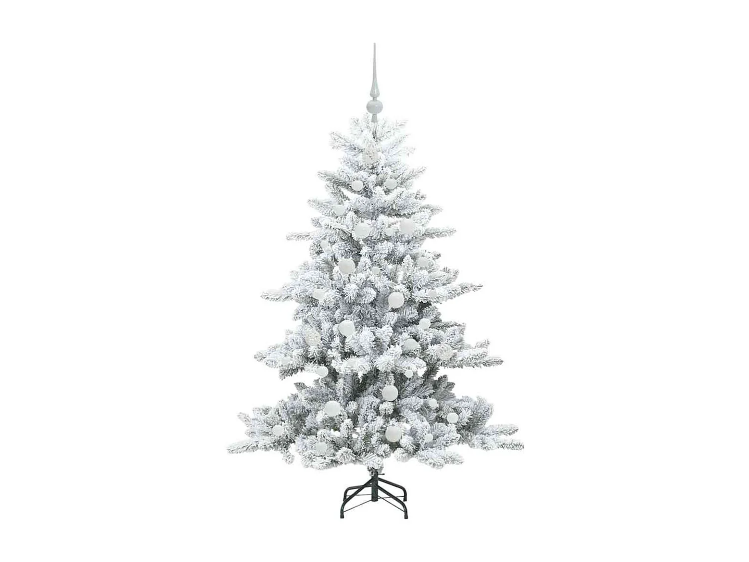 Kunstkerstboom met scharnierende takken 150 cm PVC