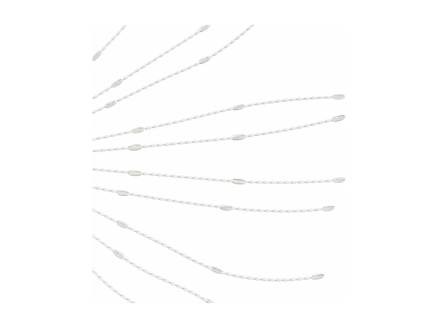 Luci natalizie a stella 140 LED 4 pezzi multicolore 17 cm