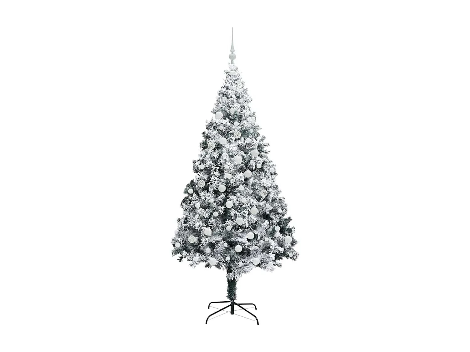 Sapin de Noël artificiel Vert 180 cm PVC, Acier et Plastique