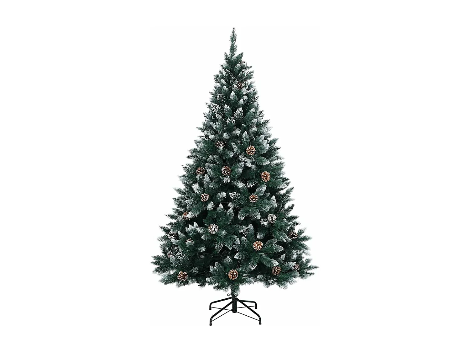 Albero di Natale artificiale 150 LED 120 cm