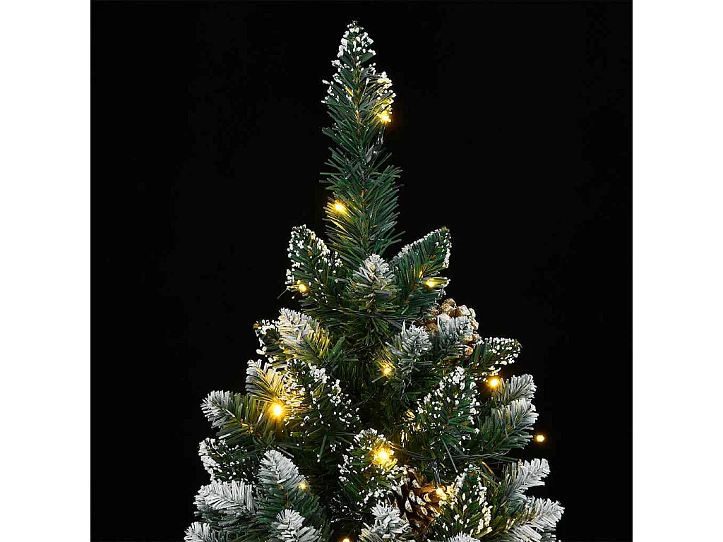 Albero di Natale artificiale 150 LED 120 cm