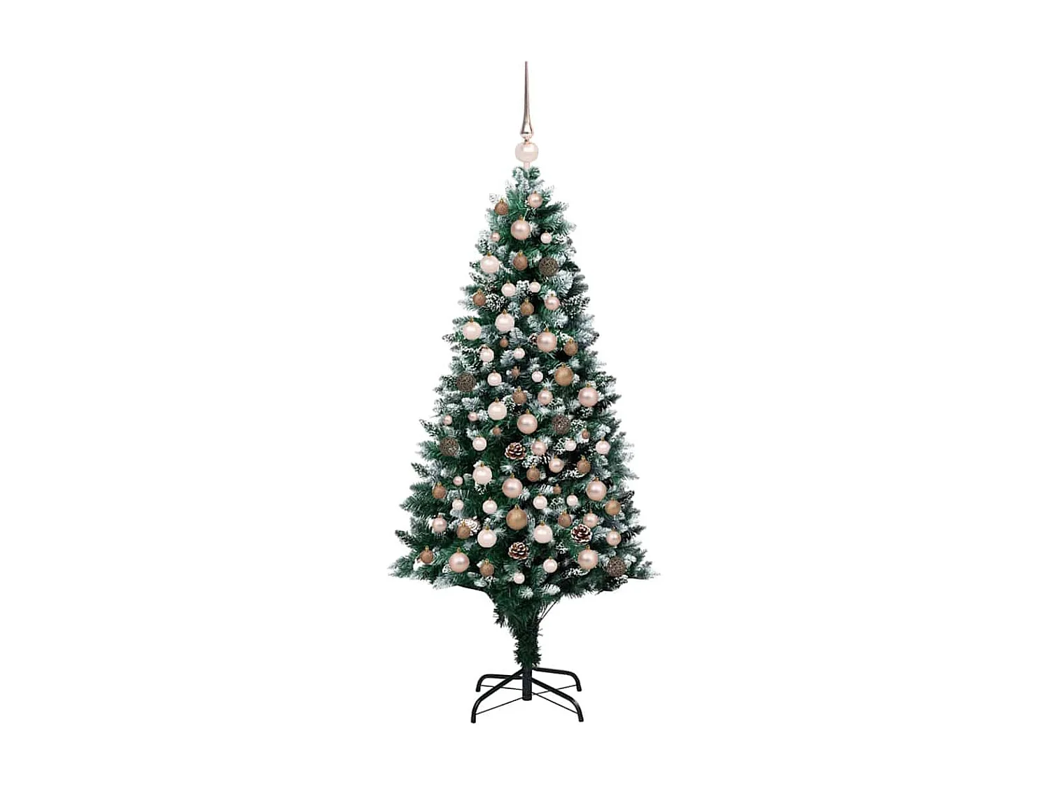 Sapin de Noël artificiel Vert 180 cm PVC, Acier et Plastique