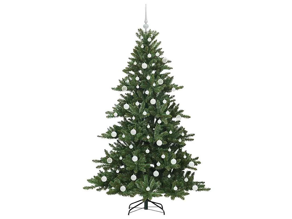 Sapin de Noël Artificiel à Branches Articulées 180 cm PVC