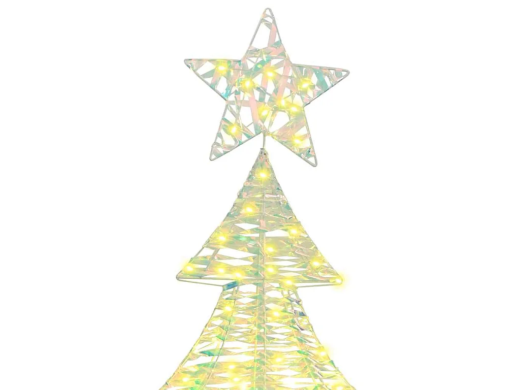 Weihnachtsbaum mit 240 LEDs Warmweiß 180 cm PET