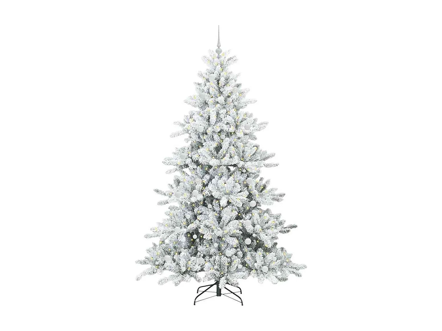 Kunstkerstboom met scharnierende takken 240 cm PVC