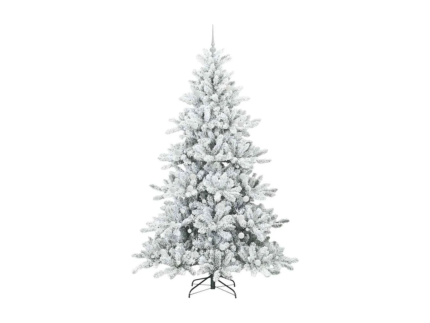 Kunstkerstboom met scharnierende takken 240 cm PVC