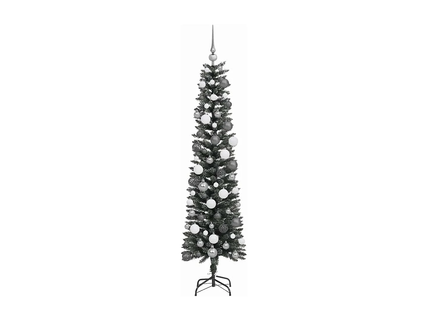Sapin de Noël artificiel avec 300 LED Vert 50.5 x 50.5 x 180 cm