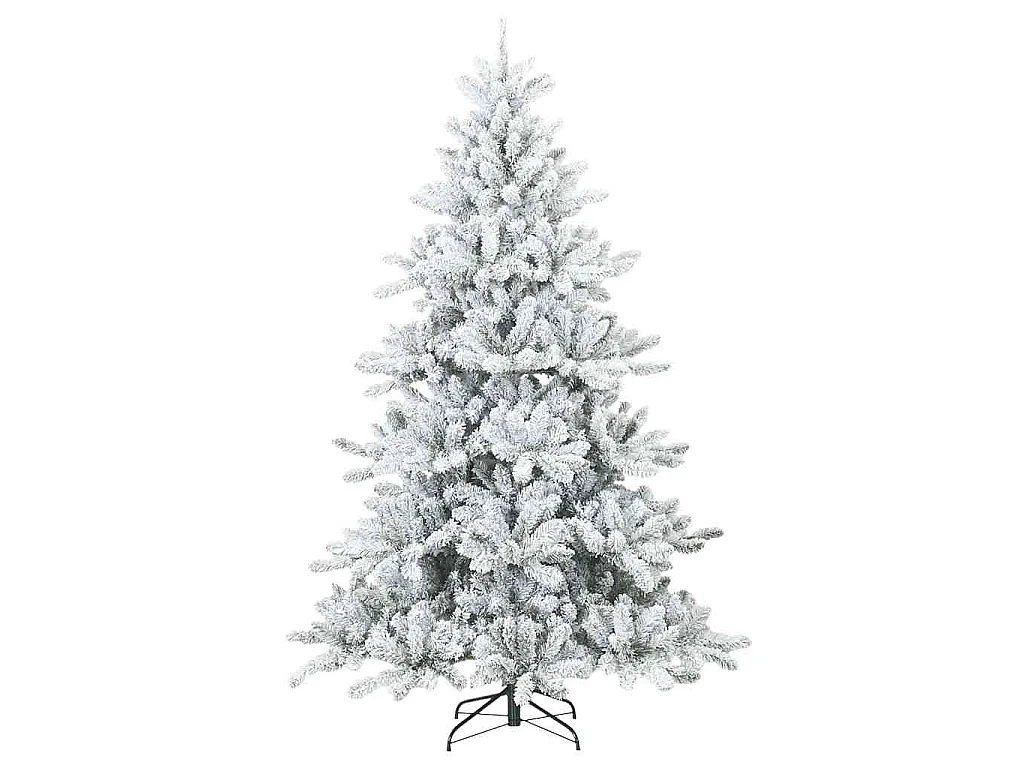 Albero di Natale artificiale con rami articolati 240 cm PVC
