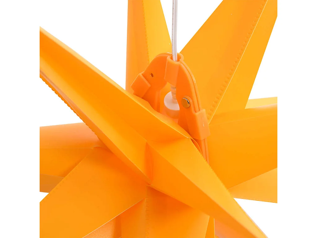 Luce di Natale con LED pieghevole giallo 57 cm