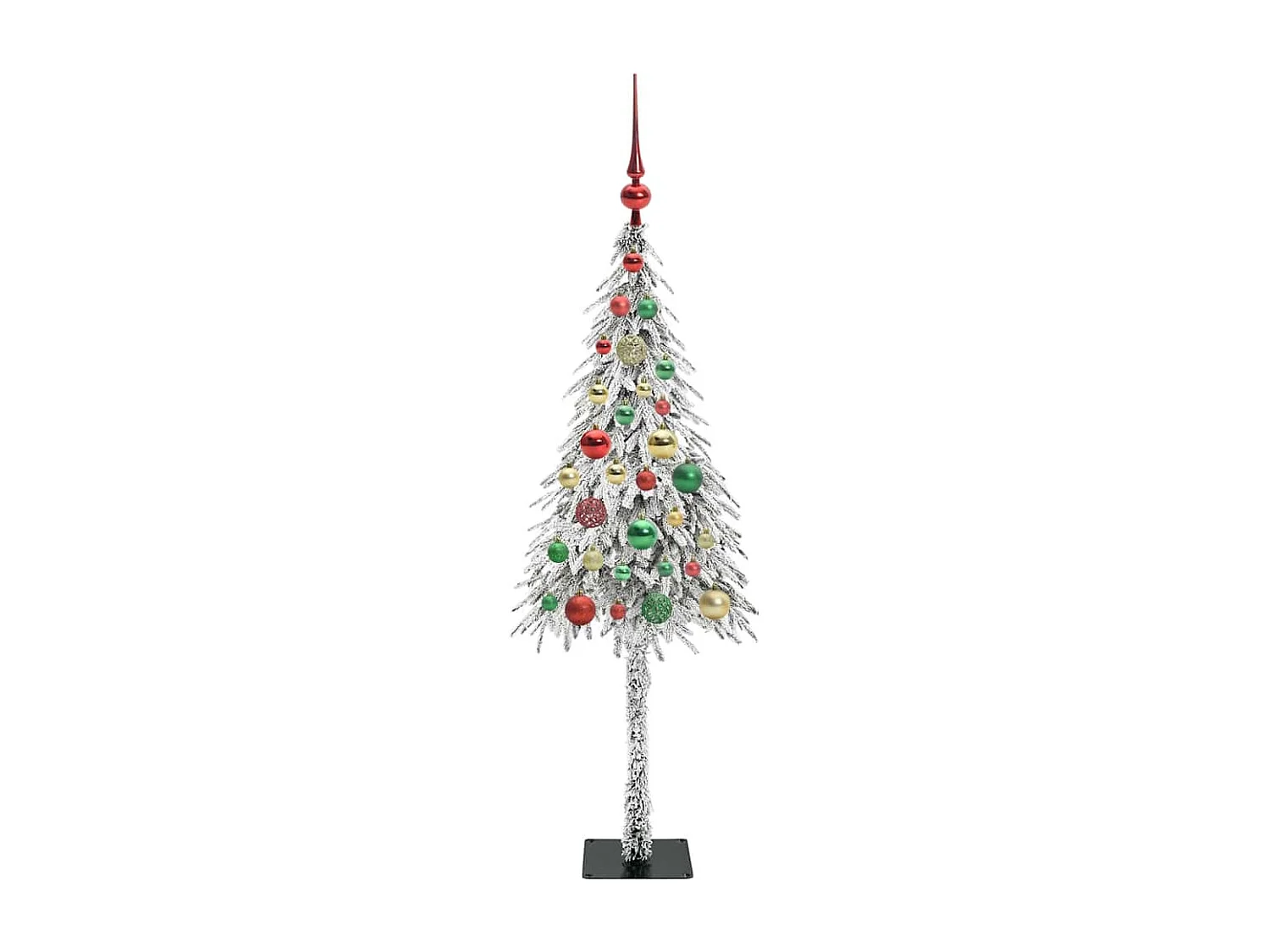 Sapin de Noël avec 150 LED Blanc 120 cm PE et Acier