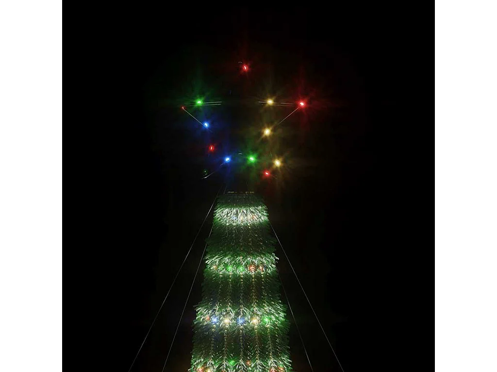 LED Kerstboom 275 gekleurde LED's 180 cm