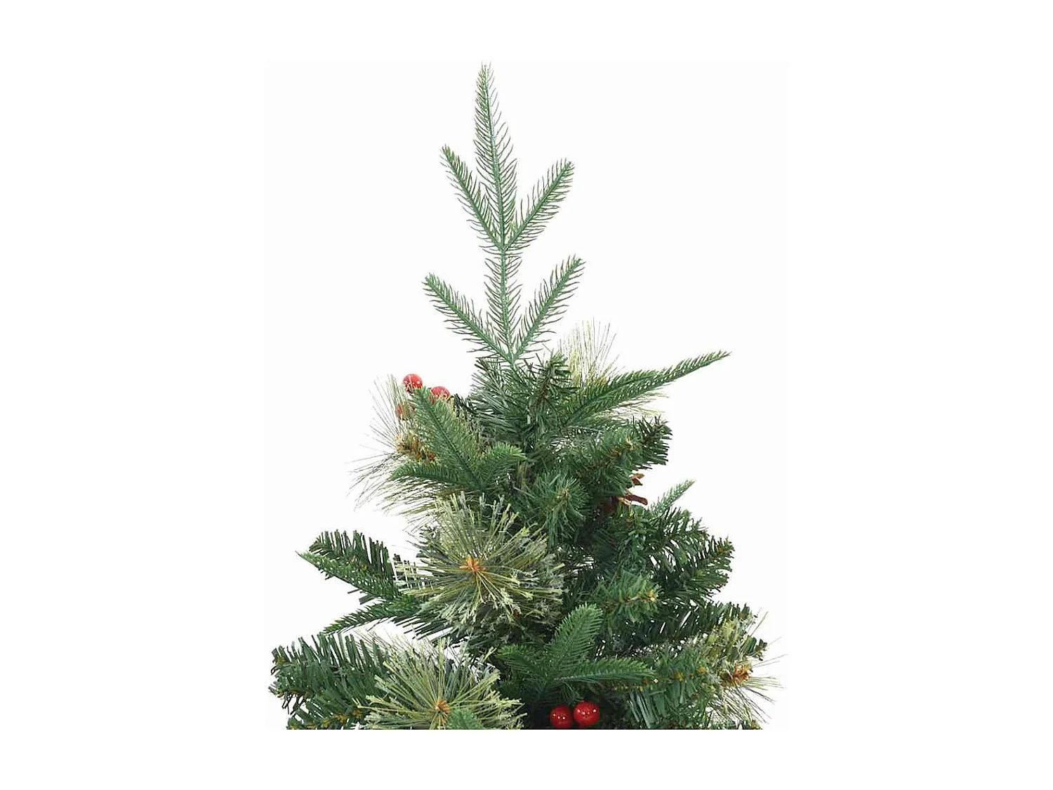 Sapin de Noël Artificiel à Branches Articulées Vert 120 cm