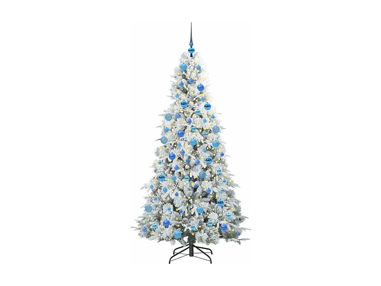 Sapin de Noël Artificiel à Branches Articulées Vert 180 cm
