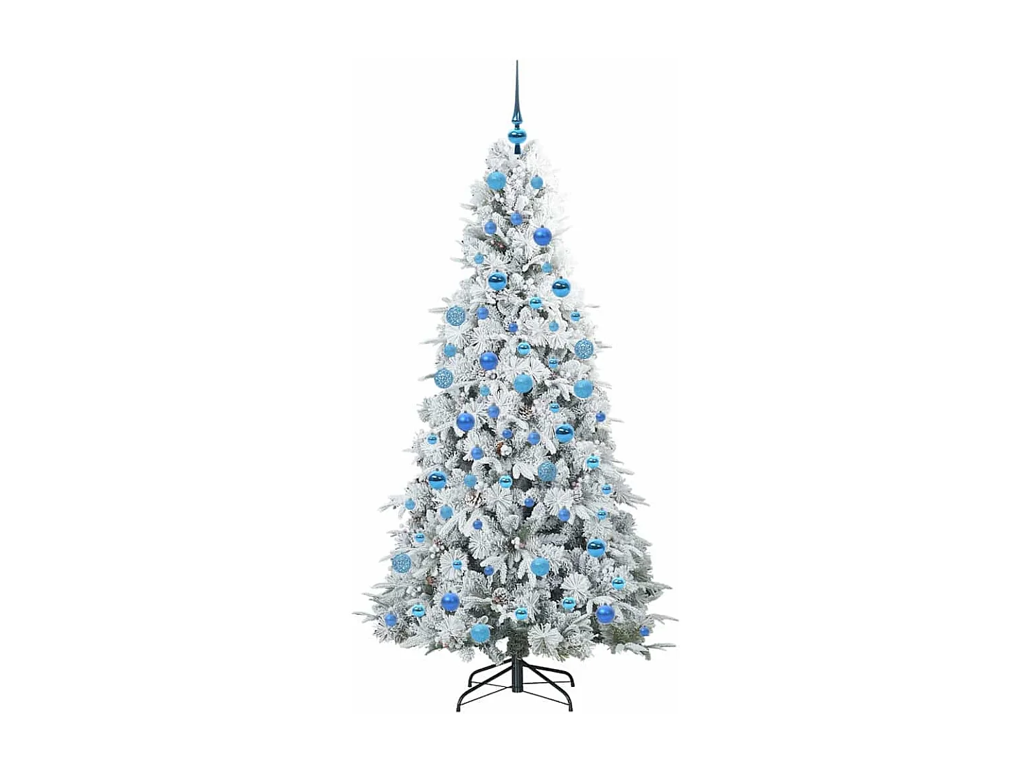Sapin de Noël Artificiel à Branches Articulées Vert 180 cm