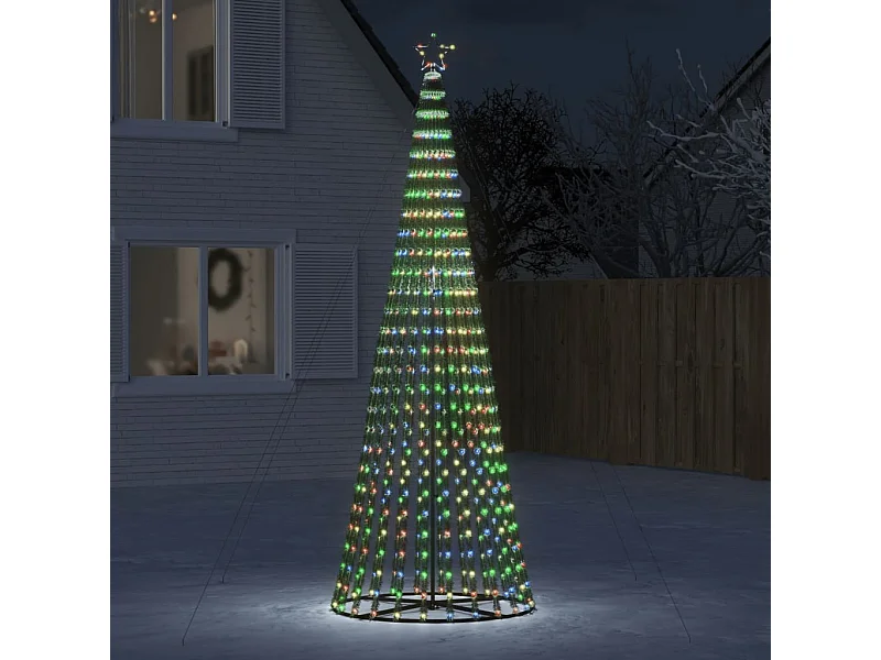 Albero di Natale a LED 688 LED colorati 300 cm