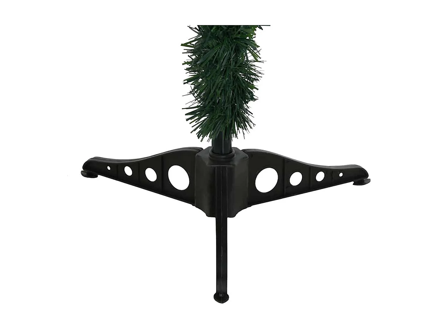 Arbre de Noël givré pré-éclairé et boules pommes de pin 150 cm